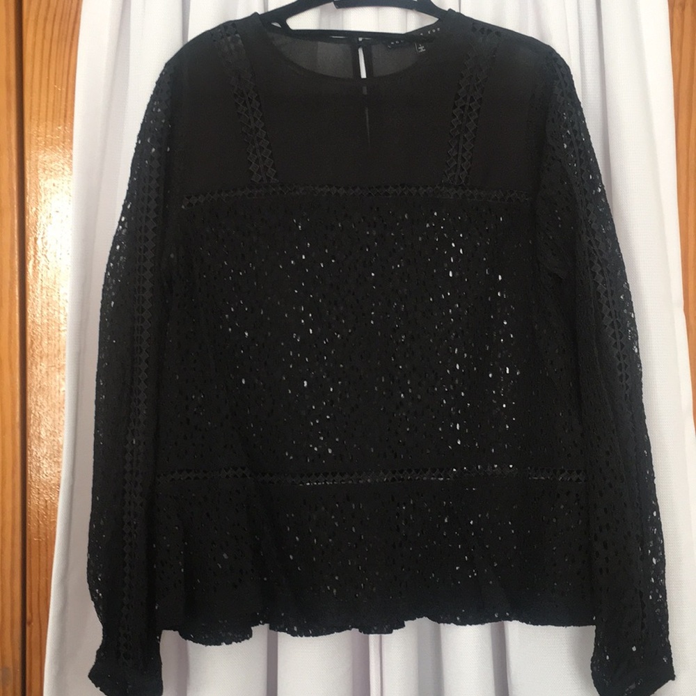 Endless Rose long sleeve lace blouse